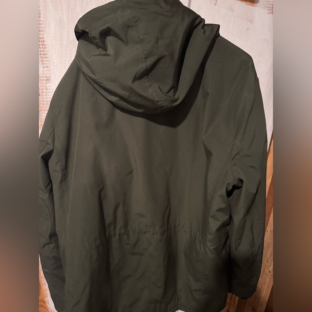 Levi's Men's Olive Hooded Field Jacket - Picture 3 of 6